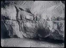 … und rechten Höhlenwand aus dem Jahr 1878