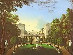 Löhrs Haus vom Garten her