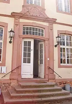 Haupteingang des Schlosses im Norden