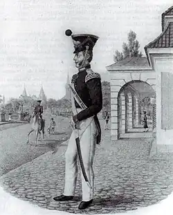 Trommler an der Holstentor-Wache (1840)