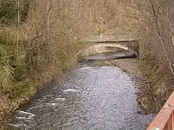 Die Volme in Lüdenscheid-Brügge