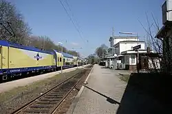 Bahnsteige vor der Modernisierung