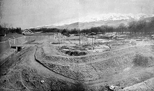 Gelände vor der Arrondierung