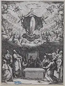 L’Assomption von Jacques Callot, 1. Hälfte 17. Jhdt.