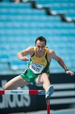 Louis Jacobus van Zyl belegte Rang&nbsp;sechs