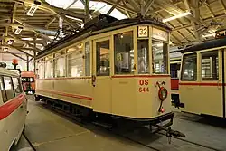 Historischer Triebwagen 644