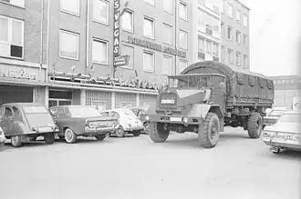 Variante mit Einzelbereifung auf der Hinterachse