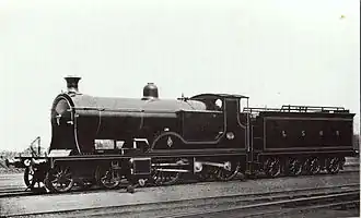 LSWR-Klasse T7 Nr. 720 nach dem Umbau