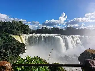 Lumangwe-Fälle in den Mporokosobergen