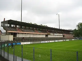 Tribüne des Stade de la Charrière (Mai 2007)
