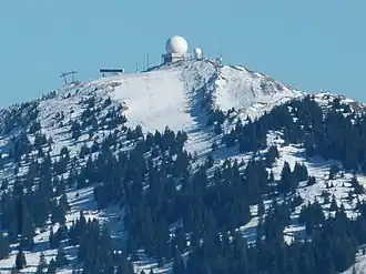 Der Berggipfel La Dôle