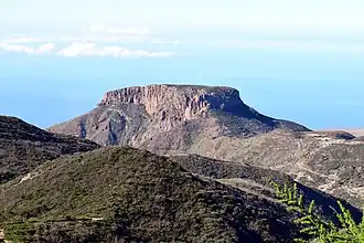 La Fortaleza vom Mirador de Igualero aus gesehen