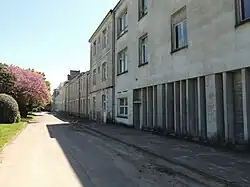 Ensemble des bâtiments: façade nord-est