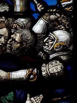 Jesus heilt das Ohr von Malchus