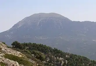 La Sagra von der Sierra Seca aus gesehen