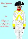 Rég la Sarre 1776–1779 (Var.)