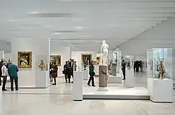Frontalsicht der Galerie du Temps (Galerie der Zeit)