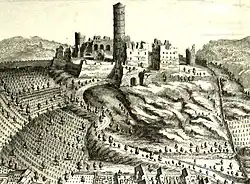 château de Cortemilia (Piémont)