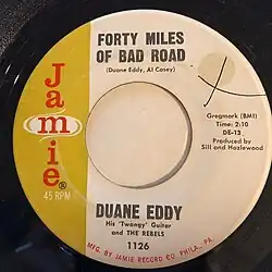Duane Eddy – Forty Miles of Bad Road