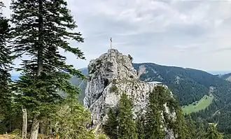 Laberköpfl, Gipfelaufbau