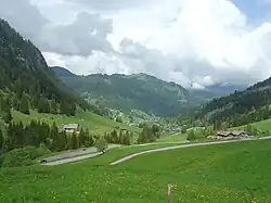 Serpentinen auf der nordwestlichen Seite