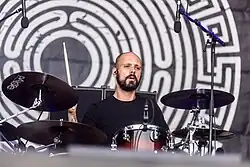 Schlagzeuger Dominik Scholz