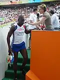Der Weltmeister von 2005 Ladji Doucouré erreichte als Sechster seines Halbfinales nicht den&nbsp;Endlauf