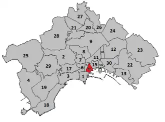 Lage von Porto in Neapel