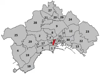 Lage von San Giuseppe in Neapel