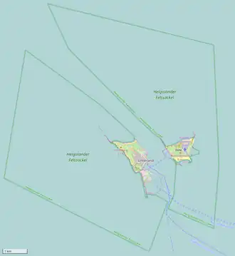 Lagekarte des Naturschutzgebiets (grüne Umrandung)