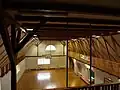 Innenansicht der Turnhalle von Lahmuse