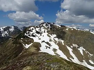 Blick auf die Lahnerleitenspitze vom Speikkogel (Eisenerzer Alpen)