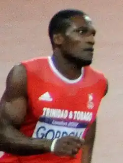 Lalonde Gordon – ausgeschieden als Fünfter in 45,20&nbsp;s