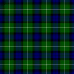 Tartan des Regiments ab 1848