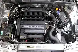 Der 2,0 l-Turbo-16V-Motor von Lampredi wurde nur auf einigen Märkten angeboten.