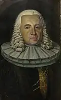 Carl Friedrich Behaim von Schwarzenbach, Pfleger der Landauerschen Zwölfbrüderstiftung (1760)