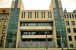 Gebäude des Landgerichts Magdeburg