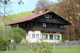 1900 – Landhaus Lippart mit Parkanlage in Kreuth, Jacklweg 8