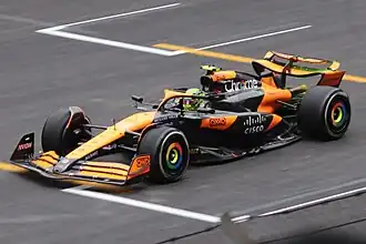 seit 2021: erneut McLaren, hier mit dem MCL38