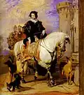 Queen Victoria on Horseback, um 1840