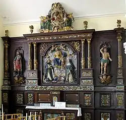 Altarretabel der Kirche