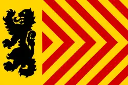 Flagge des Ortes Langedijk