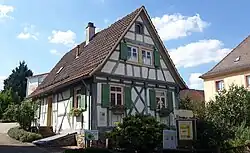 Haus Conrath, gilt als ältestes erhaltenes Gebäude des Ortes