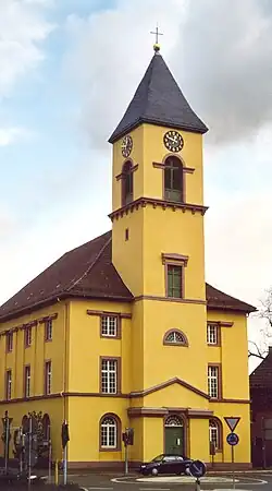 Ludwigskirche im Weinbrenner-Stil