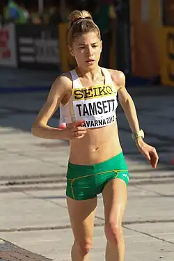 Lara Tamsett – nicht im&nbsp;Ziel