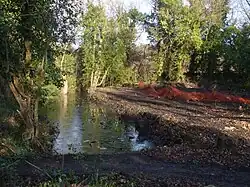 … außerhalb von Ham Gate, Richmond Park, Dezember 2012