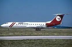 Tupolev Tu-134 der Latavio