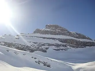 Der Laucherenstock von der Nordseite her gesehen.