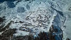 Luftaufnahme Lauchernalp (2023)