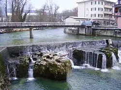 Wasserfall (Laufen) der Birs in Laufen
